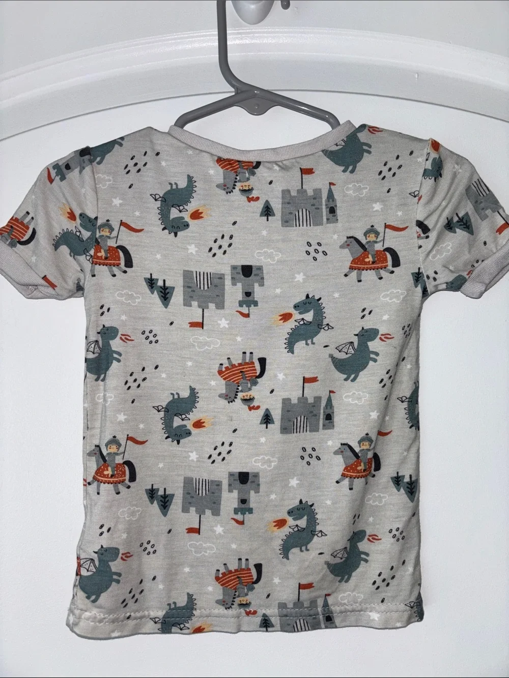 Dragon knight castle bamboo pajamas set Tres Beau et Belle 18 months